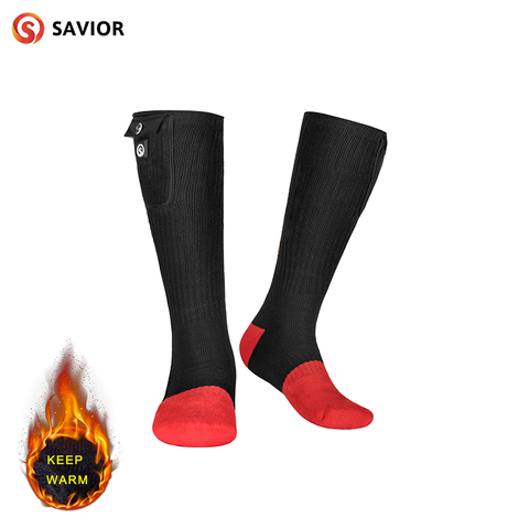 Winter Electric Heated Socks with Rechargeable Battery Powered 3 Heating Settings Thermal Socks for Men Women ► Photo 1/6