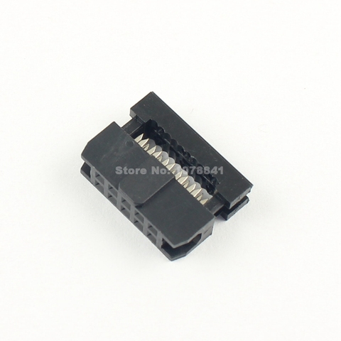 10 Pcs Per Lot 2mm 2.0mm Pitch 2x5 Pin 10 Pin IDC FC Female Header Socket Connector ► Photo 1/3