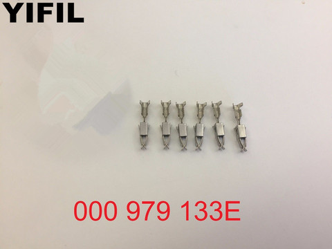 50/100pcs/lot Crimp Terminals (Pins) For Repair Wire 0.5-1.0mm2 For Audi VW Skoda Seat 000979133E 00 0979 133E N 906 844 05 ► Photo 1/1