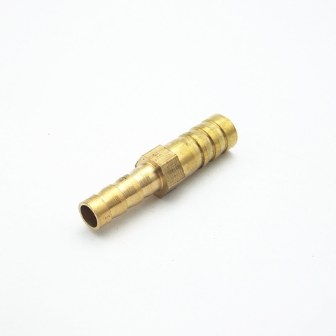 4mm 5mm 6mm 8mm 10mm 12mm 14mm 16mm 18mm 20mm 2 Way Straight Hose Barb Brass Barbed Pipe Fitting Reducer Coupler Connector ► Photo 1/3
