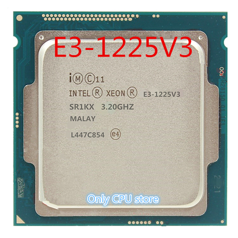 Original E3-1225V3 E3 1225 V3 3.2 GHz 84W quad Core Desktop CPU Processor ► Photo 1/1