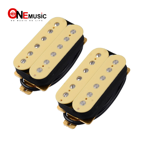 Electric Guitar Double Coil Humbucker Electric Guitar Pickup Ivory ► Photo 1/6