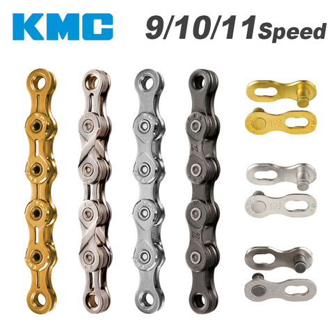 KMC Bicycle Chain X 8/9/10/11/12 Speed Bike Chain With Missing Connect Link Lightweight MTB Road Racing Training Bicycle Chain ► Photo 1/6