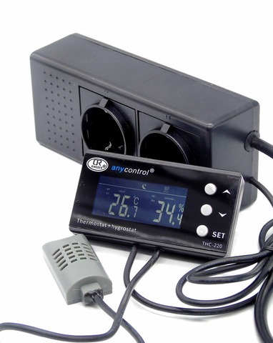 Egg incubator intelligent temperature humidity controller with Thermo-hygrostat Greenhouse Reptile Terrarium ► Photo 1/1