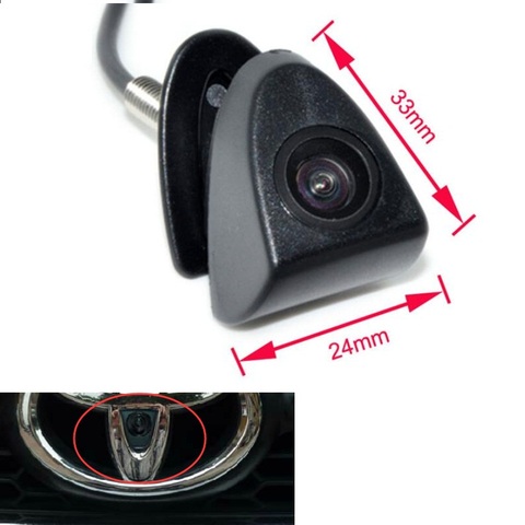 FRONT PARKING CAMERA REARVIEW CAR CAMERAS FIT FOR TOYOTA CAR ► Photo 1/5
