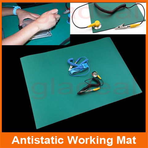 Anti-static Working Mat Antistatic Blanket ESD Mat For Phone PC Blanket Repair ESD Bracelet Wire Ground Wire ► Photo 1/6