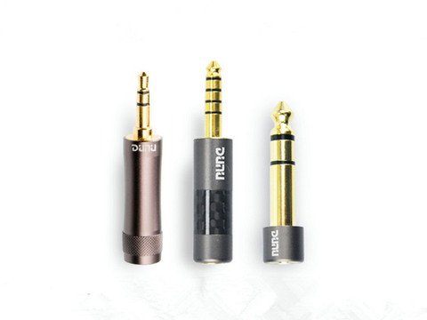 DUNU DC-12/DC-1/DC-16 2.5mm Balanced Female to 3.5mm Audio/4.4mm Balanced Male HiFi Audio Adapter ► Photo 1/1