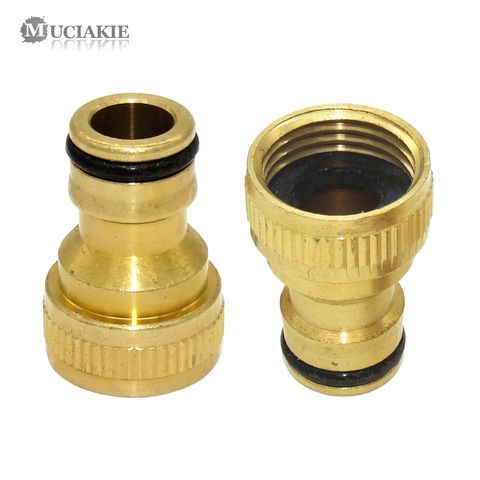 1PC 1/2'' Female Threaded Brass Copper Quick Connector Joints Fauct Tap Garden Watering Acessories Car Washing Pipe Fitting ► Photo 1/6