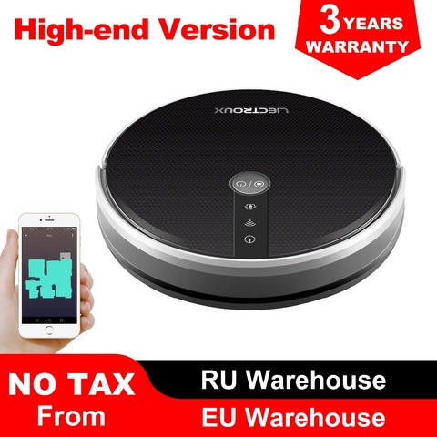 LIECTROUX C30B Robot Vacuum Cleaner, Map Navigation with Memory,Wifi APP Control,4000pa Suction Power,Smart Electric Water Tank ► Photo 1/6