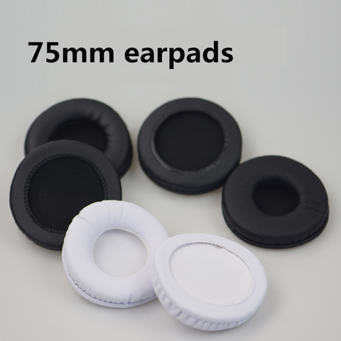 75mm Replacement Wrinkled Velvet Foam Ear Pads Cushions for Philips SHB3060 Headphones Earpads High Quality ► Photo 1/4