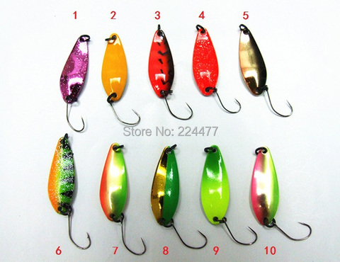 5g spoon lure spoon bait fishing lure metal bait false bait fishing tackle single hook ► Photo 1/6
