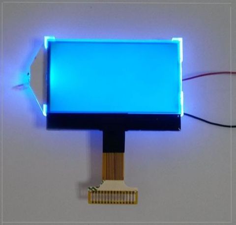 12864 Character Dots Graphic Matrix LCD Display Module Blue Backlight ESR METER module ► Photo 1/5