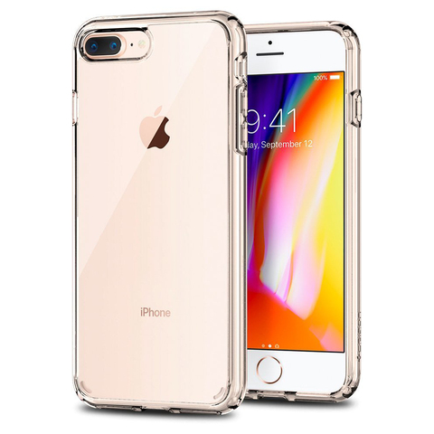 100% Original SPIGEN Ultra Hybrid [2nd Generation] Cases for iPhone 8 Plus / iPhone 7 Plus (5.5 inch) ► Photo 1/6