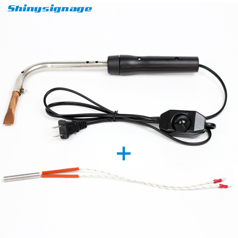 250W Electric Metal Soldering Iron Temperature-Control Welding Tool for Channel Letter Making Plus Heater Element ► Photo 1/6