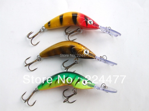 7.8cm/17g and 6.5cm/12g Deep Diving Type  Fishing Lure Tackle Hard Bait In With Plastic Lip ► Photo 1/1