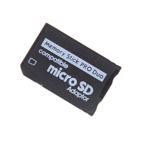 JETTING Support Memory Card Adapter Micro SD To Memory Stick Adapter For PSP Micro SD 1MB-128GB Memory Stick Pro Duo ► Photo 1/6