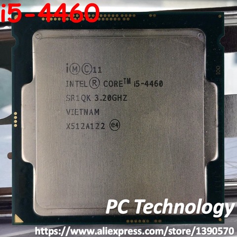 Original Intel core i5-4460 SR1QK CPU 3.20GHz 6M 84W 22nm LGA1150 i5 4460 Quad-core Desktop processor Free shipping ► Photo 1/1