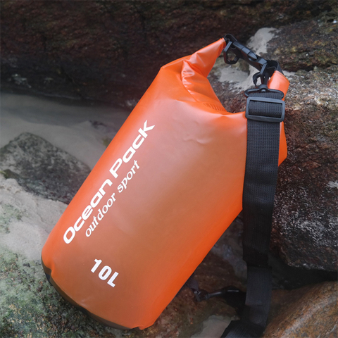 2L 5L 10L Outdoor Waterproof Swimming Bag Bucket Dry Sack Storage Bag River trekking Rafting Kayaking Travel Water Barrel ► Photo 1/6