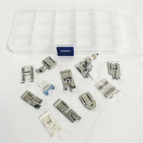 High quality sewing accessories 11pcs multi-function presser unit for electric sewing machine parts 5BB5446 ► Photo 1/1