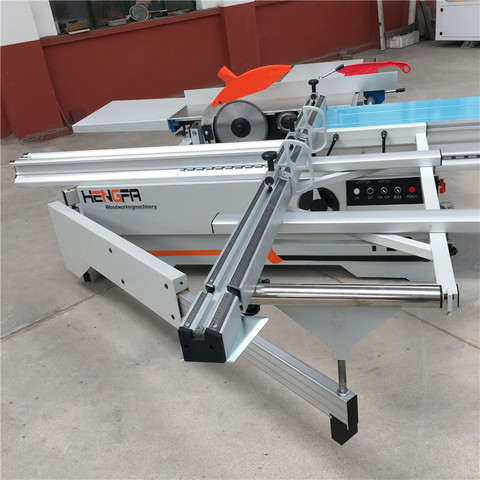 45 90 degree high quality woodworking sliding table panel saw machine/wood cutting machine/automatic band saw for wood working ► Photo 1/6