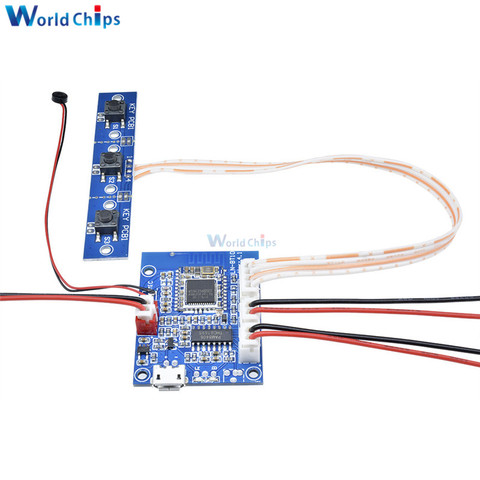 Pure Bluetooth 4.1 5W+5W Stereo Amplifier Board PAM8406 Audio Receiver Module With AEC/ANC Noise Elimination for Hand-free Call ► Photo 1/6