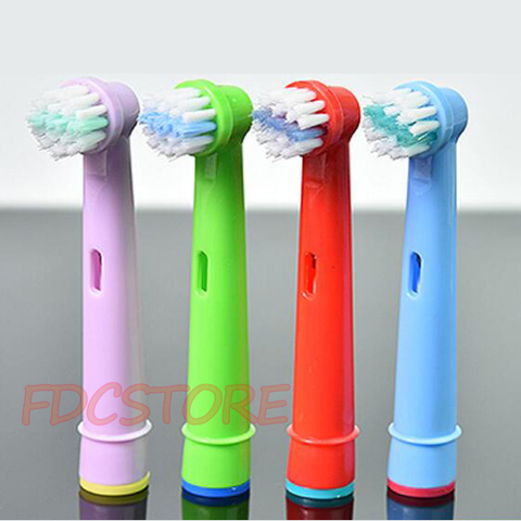 4pcs Replacement Kids Children Tooth Brush Heads For Oral-B Electric Toothbrush Fit Advance Power/Pro Health/Triumph/3D Excel ► Photo 1/4