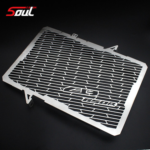 Stainless Steel Motorcycle Radiator Guard Radiator Grille Cover Fits For HONDA CB650R 2022 ► Photo 1/6