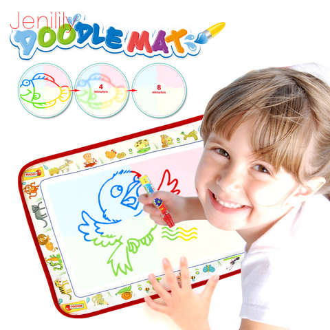 38*29CM Baby Kids Add Water with Magic Pen Doodle Painting Picture Water Drawing Play Mat in Drawing Toys Board Gift ► Photo 1/6