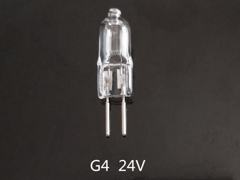 5pcs G4 24V halogen bulb 24v G4 bulb 10w G4 24V 20w 35W 50W 24V G4 halogen bulb warm white ► Photo 1/2