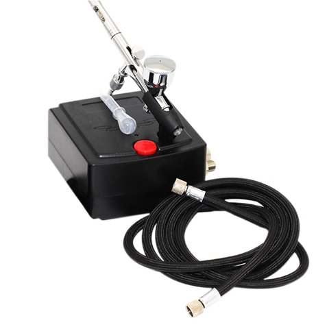 Dual Action Airbrush Air Compressor Kit With 0.3mm Nozzle US&EU