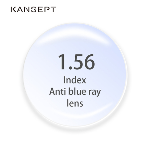 1.56 Index Anti-Blue Ray Prescription Lenses Aspherical Computer Professional Lenses Anti-Radiation Optical Myopia Hyperopia Len ► Photo 1/4