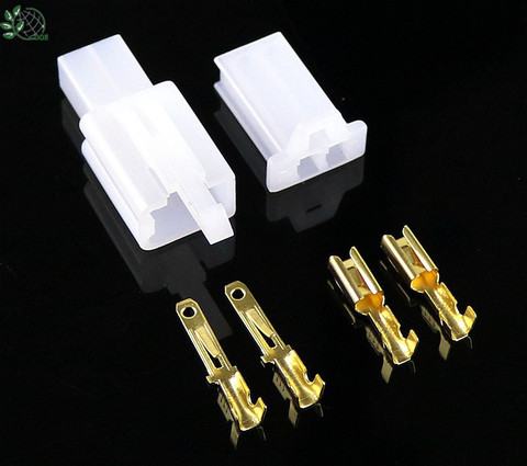 5 set/lot  2 pin 2.8mm Automotive electrical wire auto/car 2.8 Connector for E-Bike,Automobile,Motorcycle etc. ► Photo 1/1