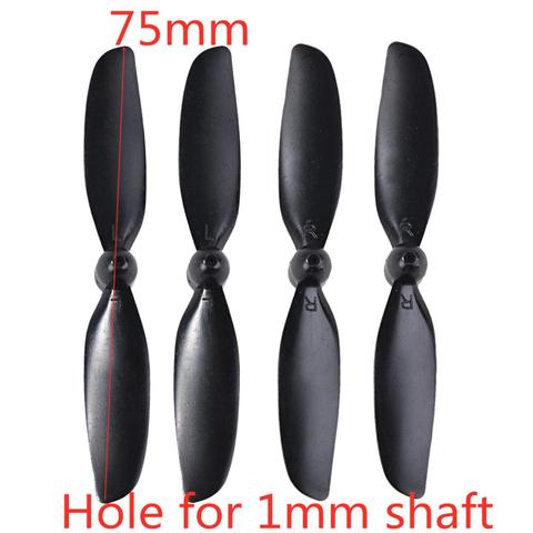 75mm 7.5cm 1mm Hole CW CCW Main Blades Props Propellers Fan Wing For 720 816 8520 Coreless Motor DIY Drone Quadcopter Spare Part ► Photo 1/6