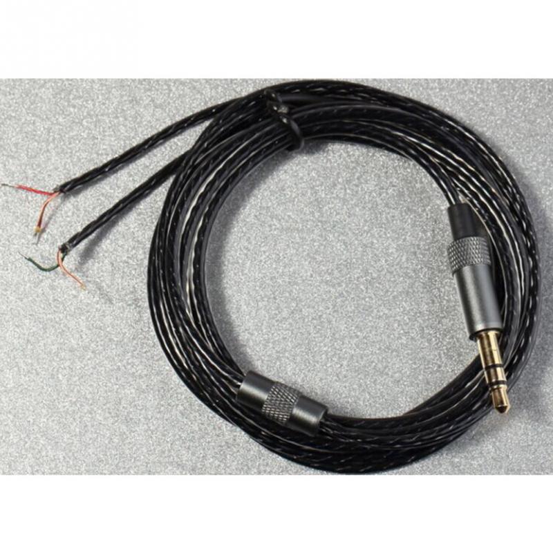1.2M DIY Earphone Audio Cable Repair Replacement Headphone Wire High Quality 