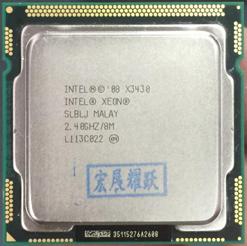 Intel Xeon Processor X3430 (8M Cache, GHz) LGA1156 Desktop