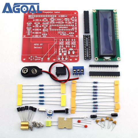 Free Shipping Orignal Hiland DIY Multifunction Transistor Tester Kit For LCR ESR Transistor PWM Signal Generator ► Photo 1/6