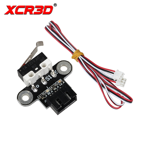 XCR3D 3D Printer Parts Mechanical Limit Switch Module Horizontal Type Endstop With 1M Cable For DIY Motherboard Reprap Ramps1.4 ► Photo 1/6