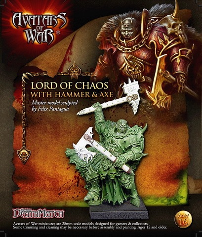 Lord of Chaos Hammer  Axe 28mm ► Photo 1/1