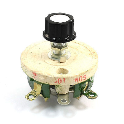 Wirewound Ceramic Potentiometer Variable Rheostat Resistor 50W 100 Ohm ► Photo 1/1