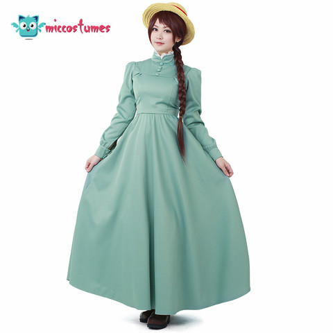 Sophie Hatter Dress Cosplay Howl's Moving Castle Cosplay Women Halloween Costume Long Dress ► Photo 1/3