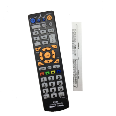 L336 Universal TV Remote Control Wireless Smart Controller With Learning Function Remote Control For Smart TV DVD SAT ► Photo 1/4