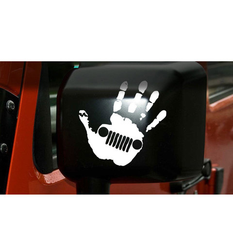 12.7cm for Jeep Wave Decal | Jeep Sticker TJ YJ Wrangler Grand Cherokee T-034 ► Photo 1/1