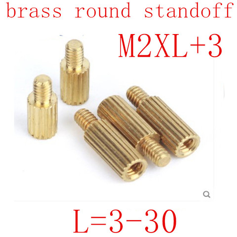 M2*L+5 Stainless steel Standoff Spacer Female Male Spacing Screws Threaded Spacer  hex spacer - AliExpress