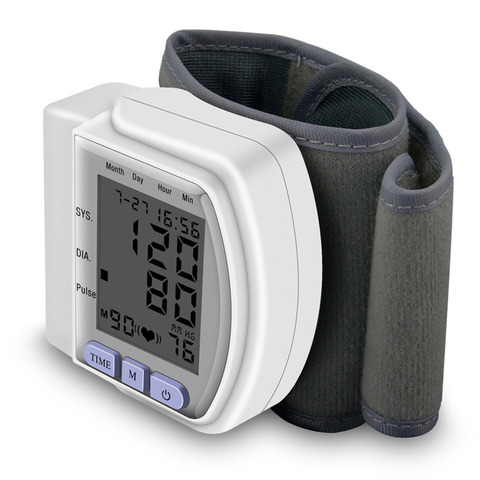 Digital wrist bp Blood Pressure Monitors meters tonometer sphygmomanometer cuff automatic health care monitors new ► Photo 1/4