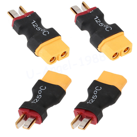 1pcs XT60 Female Male to T Female Male Plug Conversion Connector for Rc Lipo Battery & Charger ► Photo 1/4