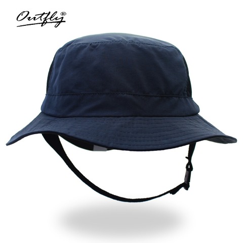outfly New leisure style bucket hat breathable fisherman hat sunscreen campaign suitable for outdoor activities of men and women ► Photo 1/6