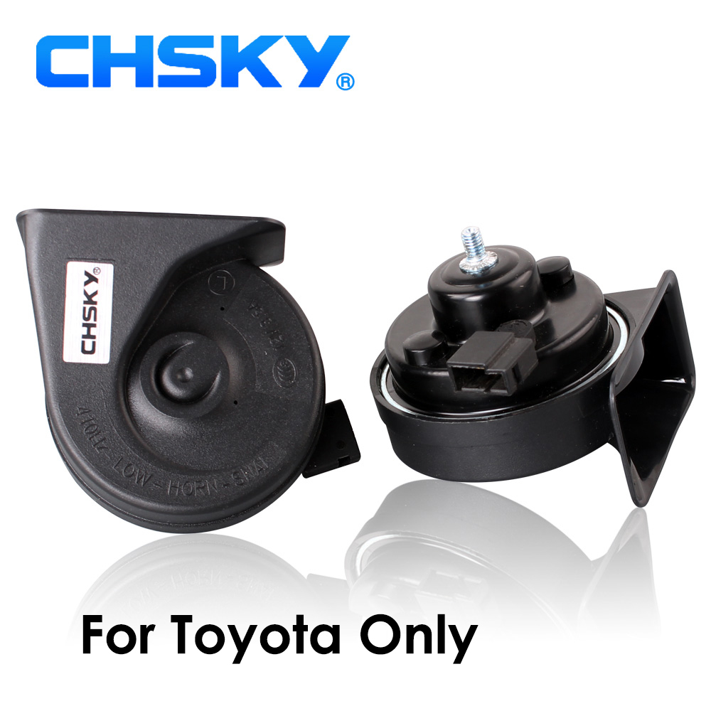 Loud High & Low Tone Snail Horn Horns For Toyota Series Camry Corolla Yaris...