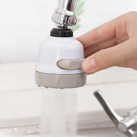 Water Filter New Rotatable Bathroom Kitchen Accessories Water Saver 3 Modes Water Tap Filter Faucet Extender Extenders Booster ► Photo 1/6