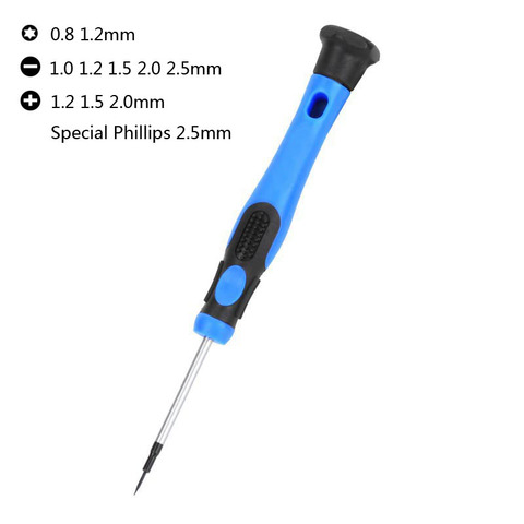0.8 1.0 1.2 1.5 2.0 2.5mm Slotted Phillips Torx Screwdriver Special Phillips Screwdriver Magnetic Tip Screw Driver Repair Tool ► Photo 1/6