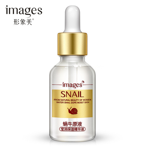Images Snail Serum Hyaluronic Acid Collagen Anti Wrinkle Anti Aging Whitening Skin Repair Facial Care Acne Treatment Liquid Face ► Photo 1/5